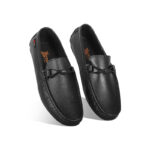 SSB Black Leather Loafer For Men SB-S117