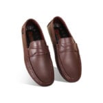 Elegance Medicated Leather Loafers SB-S496 | Executive