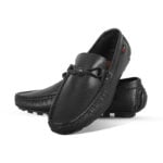 SSB Black Leather Loafer For Men SB-S117