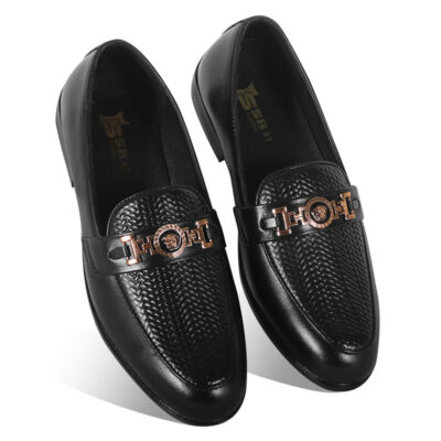 Woven Pattern Leather Tassel Shoes SB-S361| Premium