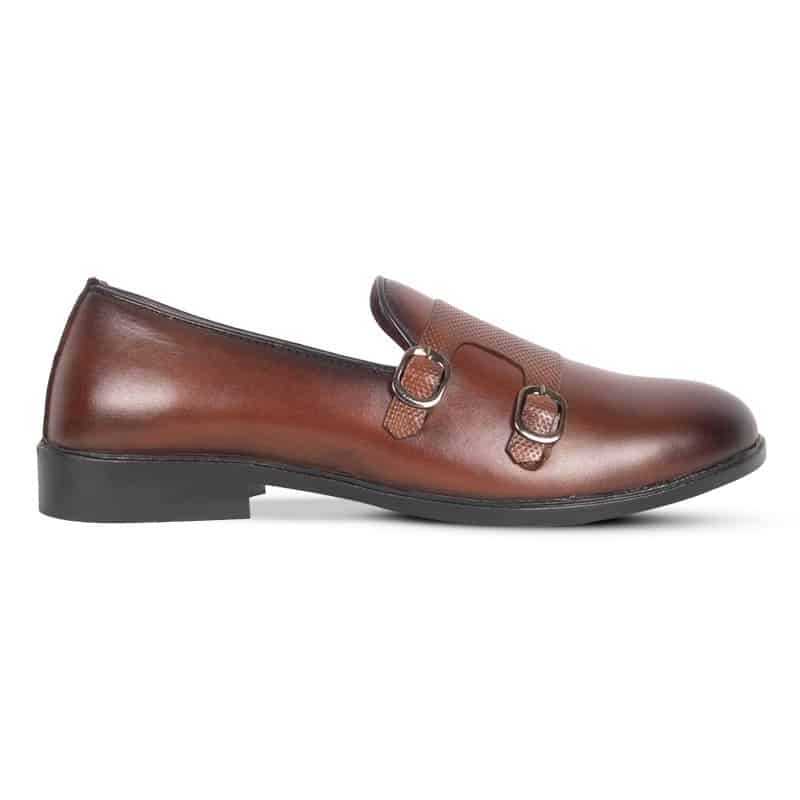 AAJ Classic Monk Strap Shoes Price in BD | SSB Leather