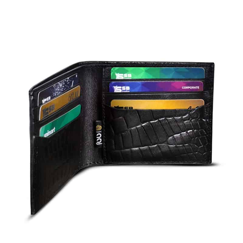 AAJ Crocodile Pattern Leather Wallet SB-W136