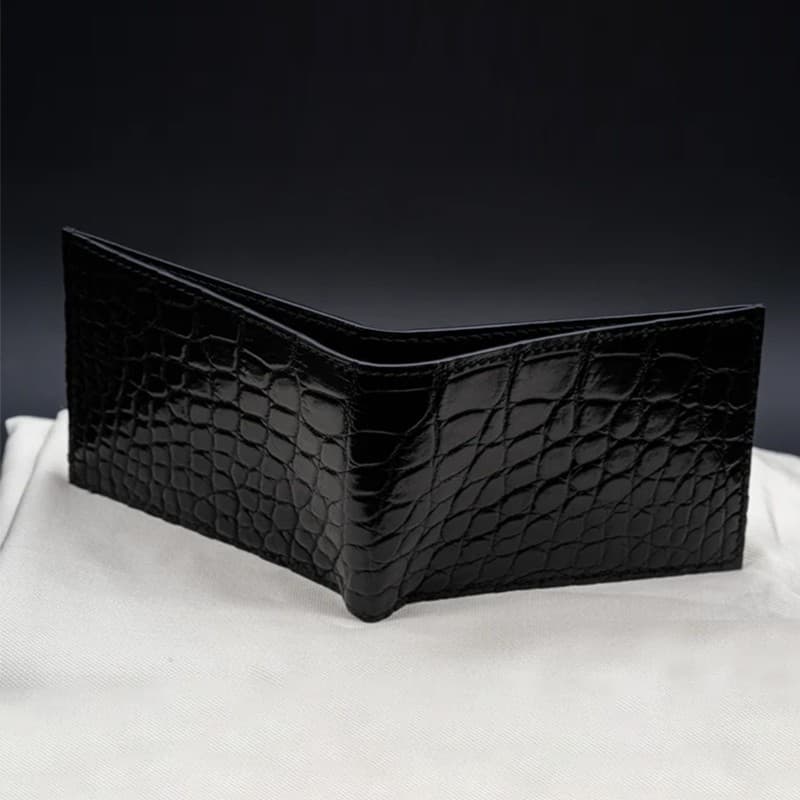 AAJ Crocodile Pattern Leather Wallet SB-W136