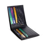 AAJ Crocodile Pattern Leather Wallet SB-W136