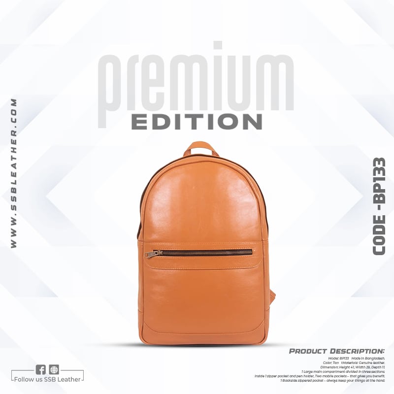 Leather Backpack SB-BP133 | Premium