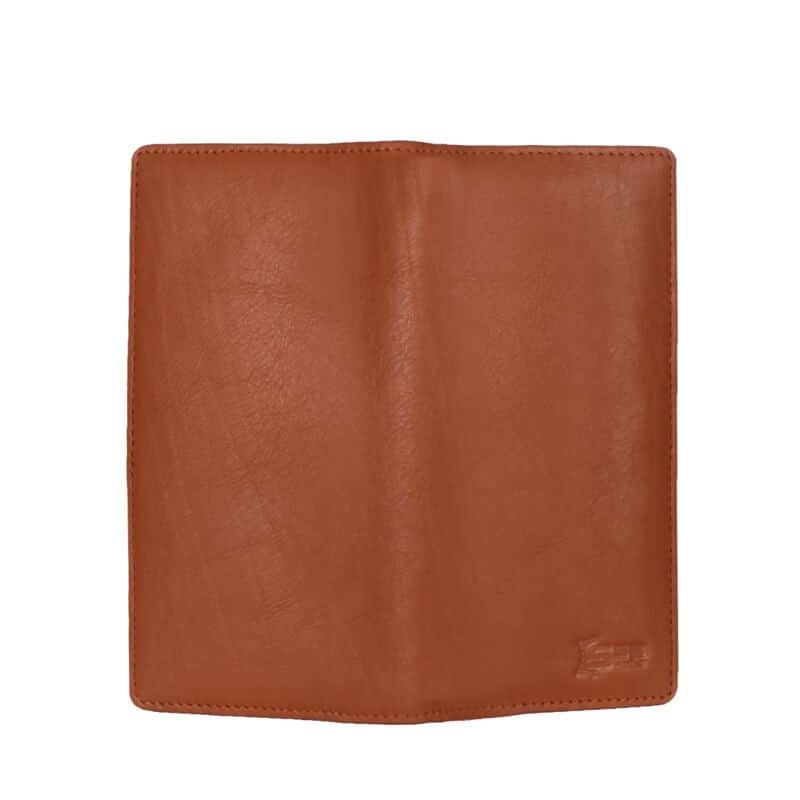 Brown Smooth Durable Long Leather Wallet Price in BD | SSB Leather