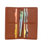 Brown Smooth Durable Long Leather Wallet Price in BD | SSB Leather