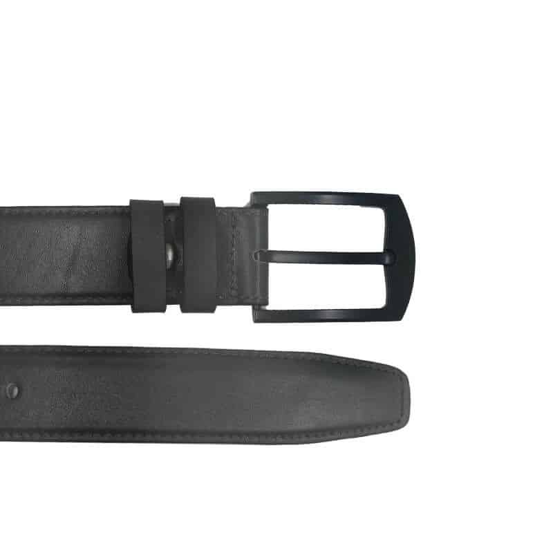Deep Grey Leather Belt Price in BD | SSB Leather
