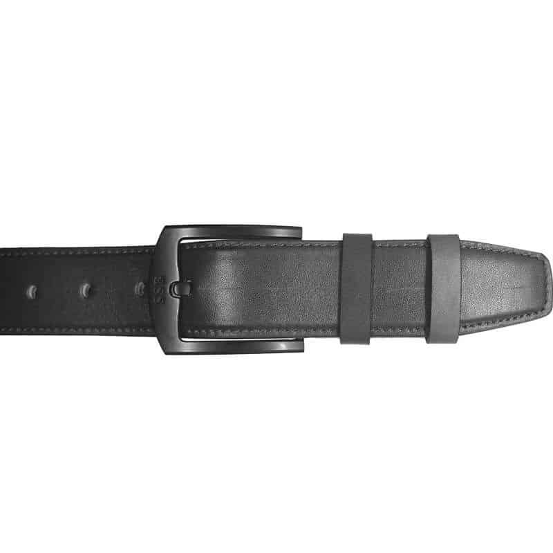 Deep Grey Leather Belt Price in BD | SSB Leather