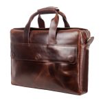 SSB leather executive bag is meticulously crafted from high-quality genuine leather, renowned for its durability, elegance, and timeless appeal.