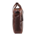 SSB leather executive bag is meticulously crafted from high-quality genuine leather, renowned for its durability, elegance, and timeless appeal.