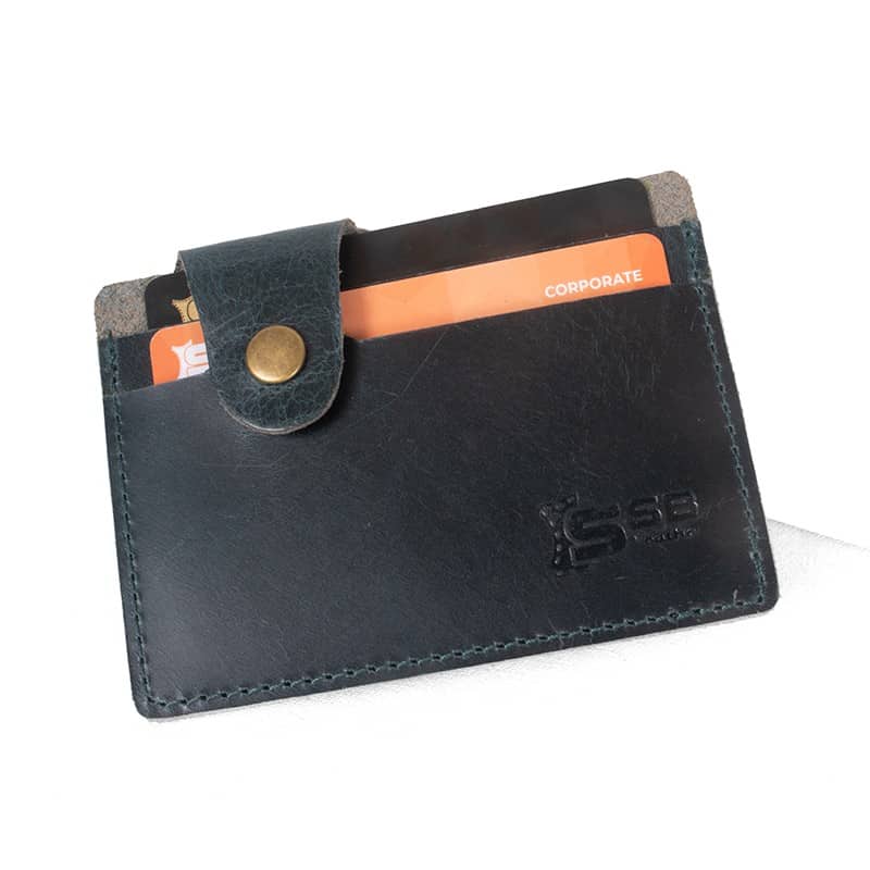 Get Leather Slim Pocket Credit Card Holder Wallet in BD | SSB Leather
