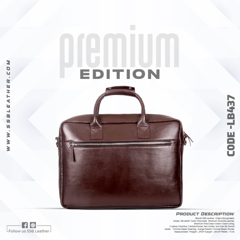 Leather Executive Bag SB-LB437 | Premium
