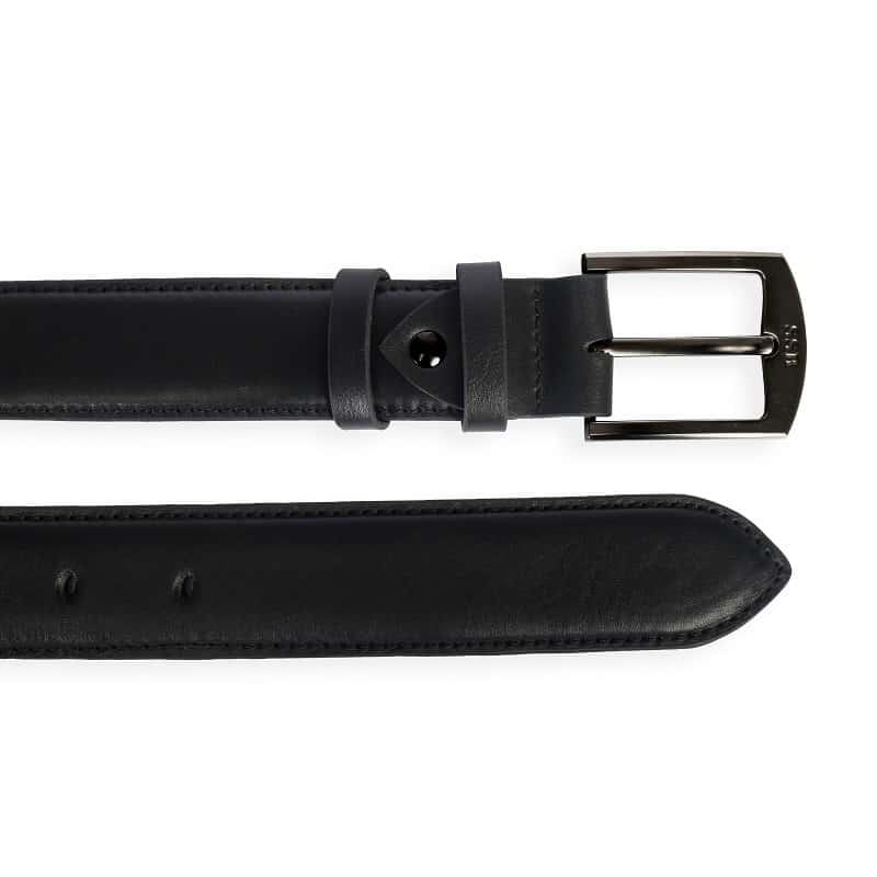 " Leather Black Belt Price in BD | SSB Leather "