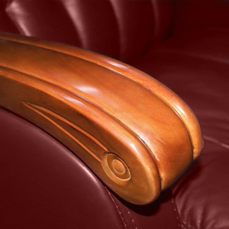 Leather Executive Chair Maroon Price in BD | SSB Leather