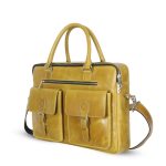 SSB leather executive bag is meticulously crafted from high-quality genuine leather, renowned for its durability, elegance, and timeless appeal.