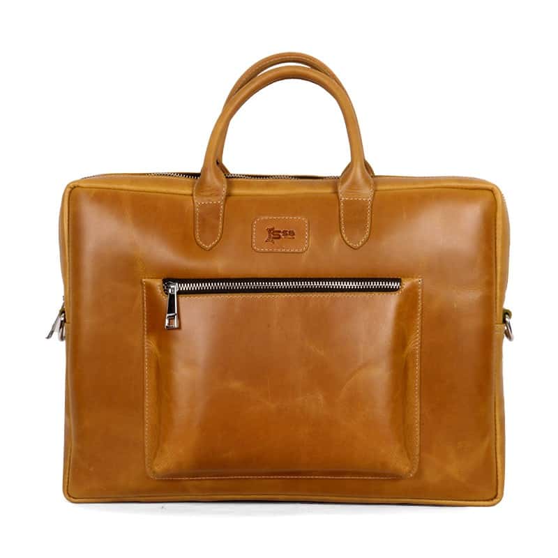Oil Pull-Up Leather Laptop Bag Online Price in BD | SSB Leather
