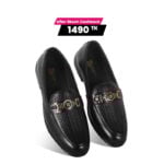 Woven Pattern Leather Tassel Shoes SB-S361| Premium