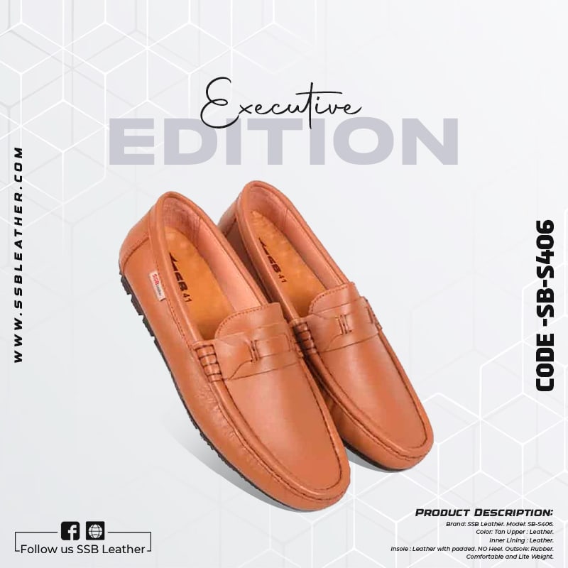 Elegance Medicated Loafer Shoes For Men SB-S406 | Executive