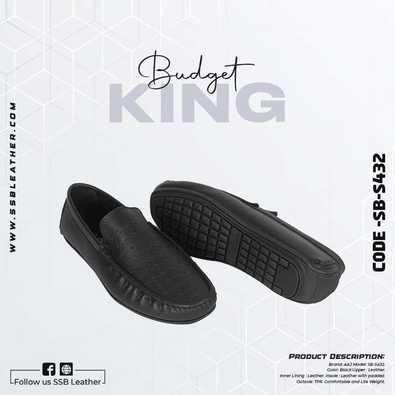 SSB Leather Loafer for men SB-S432 | Budget King