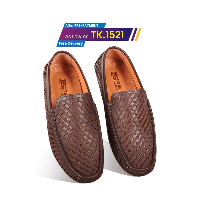 Elegance Medicated Loafer Shoes For Men SB-S438