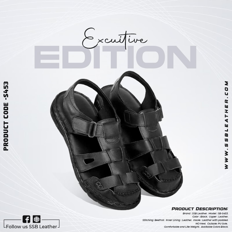 Outdoor Leather Sandal SB-S453 | Executive