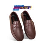 Elegance Medicated Leather Loafers SB-S496