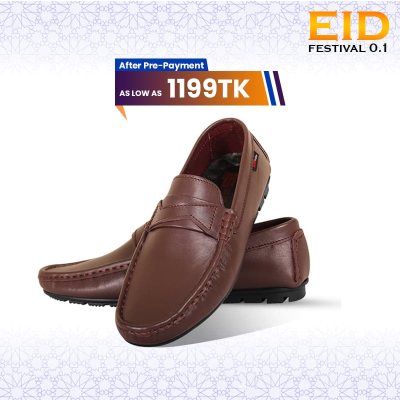 Elegance Medicated Leather Loafers SB-S496