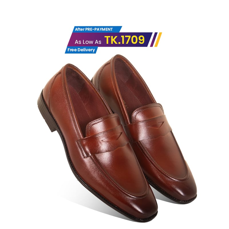 Penny Loafer Leather Shoe for Men SB-S534 | Premium