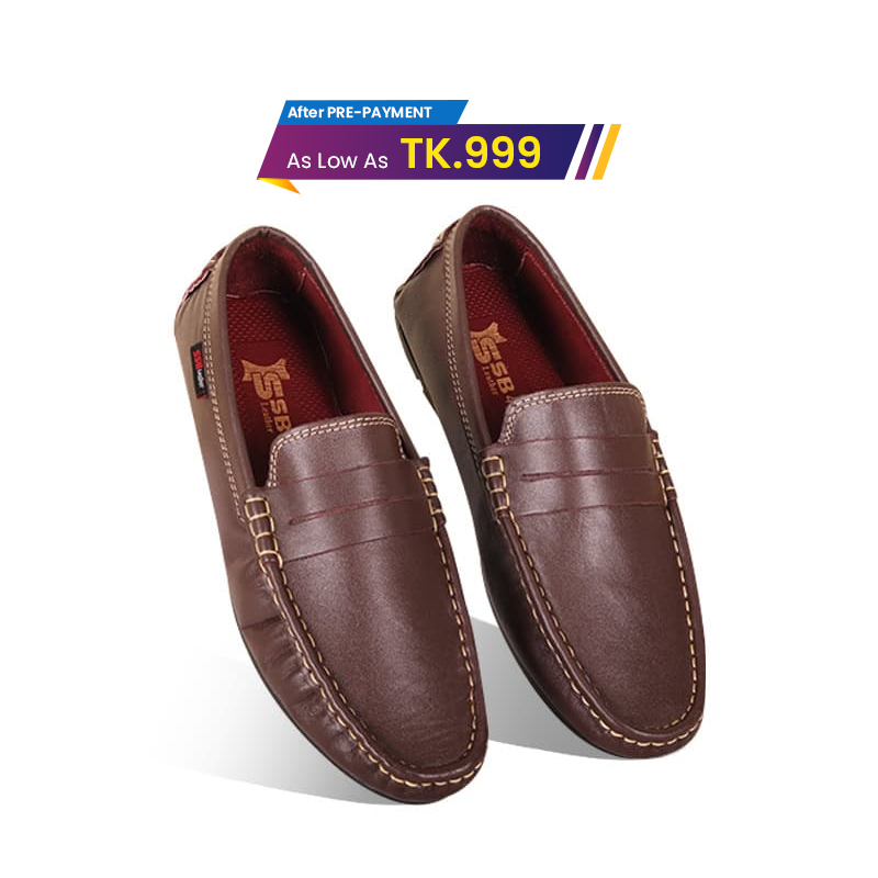 Leather Loafer Shoes For Men SB-S898