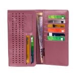 SSB Floral Pattern Long Leather Wallet Price in BD | SSB Leather