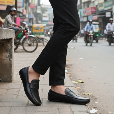 Elegance Medicated Leather Loafers SB-S475 | Executive
