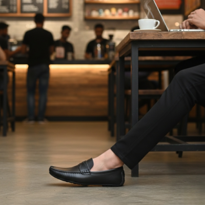 Elegance Medicated Leather Loafers SB-S475 | Executive
