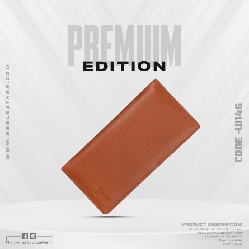 Leather Long Wallet SB-W146 | Premium