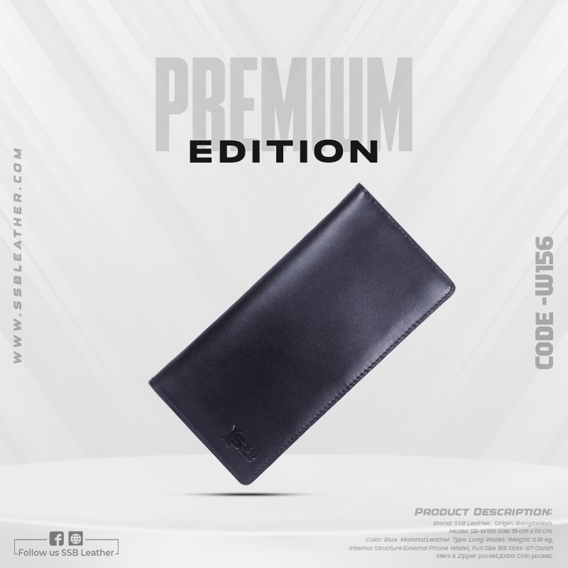 Leather Long Wallet SB-W156 | Premium