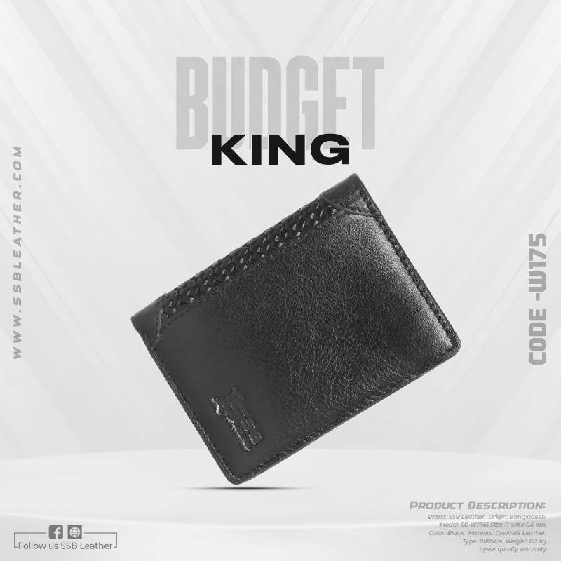Mini Leather Wallet SB-W175 | Budget King