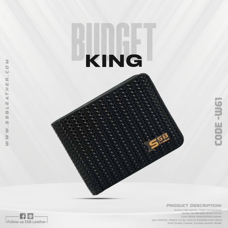 Pattern Leather wallet For Men SB-W61 | Budget King