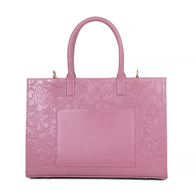 SSB Premium Flower Embossed Pattern Leather Bag SB-LG221