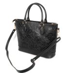 Flower Embossed Pattern Leather Bag For Women SB-LG218 | Premium