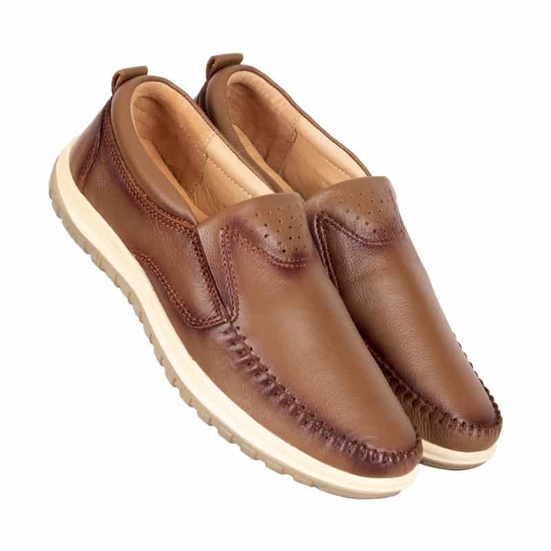 Aaj Genuine Leather super light Casual Shoe for Men SB-S293