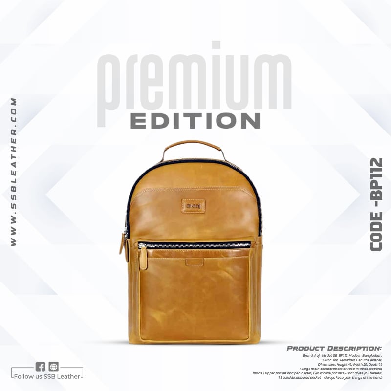 Oil Pull Up Classic Backpack SB-BP112 | Premium