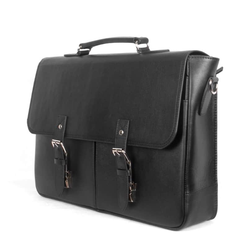 Black Plane Leather Executive Bag Price in BD | SSB Leather