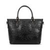 SSB Premium Flower Embossed Pattern Leather Bag SB-LG218