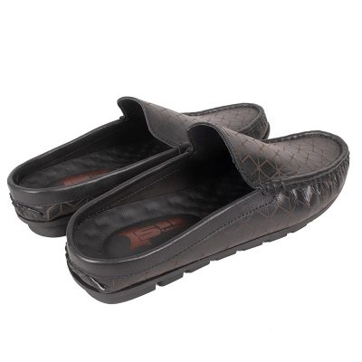 Elegance Medicated Leather Half Shoes SB-S473 | Executive - Image 4