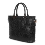 Flower Embossed Pattern Leather Bag For Women SB-LG218 | Premium