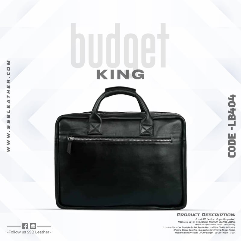 Leather Executive Bag SB-LB404 | Budget King