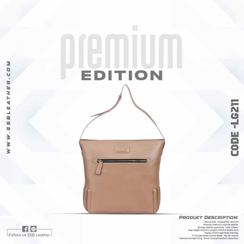 Exclusive Leather Tote Bag For Women's SB-LG211 | Premium