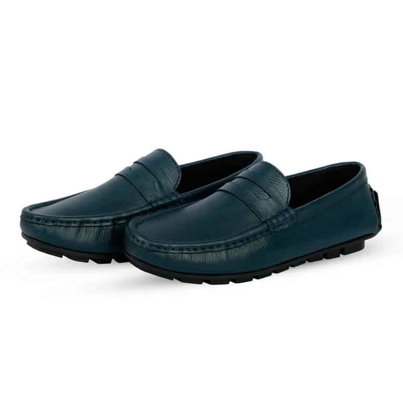 Marine Blue Leather Loafer at the Best Price in BD | SSB Leather