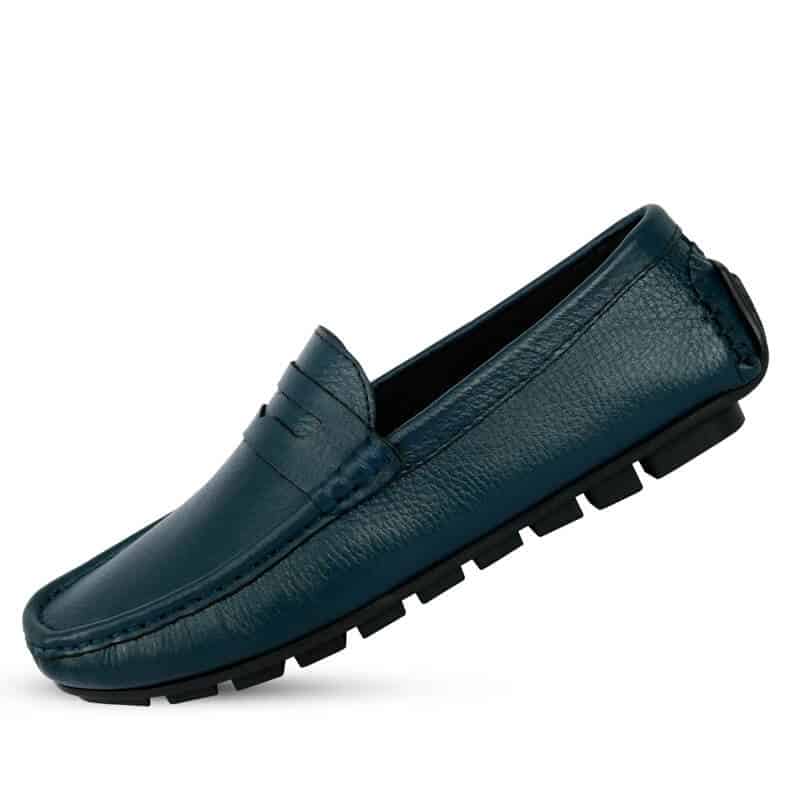 Marine Blue Leather Loafer at the Best Price in BD | SSB Leather