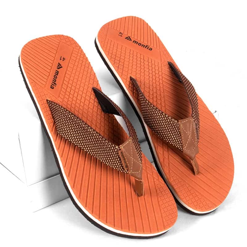 Orange Flip-Flop Sandal at the Best Price in BD | SSB Leather